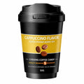 Cappuccino Flavor Chewing Coffee Candy 50g – Coffee Powder Added 10% | Rich Cappuccino Taste & Aroma