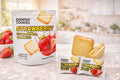 Danish Strawberry Cream Filling Sandwich Cookies 256g | Crispy & Creamy Strawberry Treat