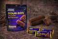 Danish Bour-Bon Chocolate Puff Sandwich Cookies 255g | Crispy & Chocolatey Treat